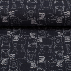 Jersey - Viva Alpaca schwarz